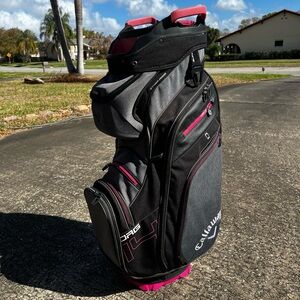 Callaway ORG 14 Golf Cart Bag with Club Dividers.